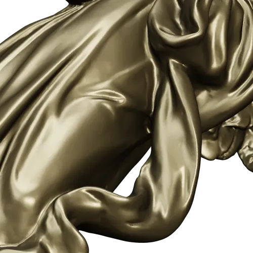 Praying Cherub - STL 3D Model for CNC Milling