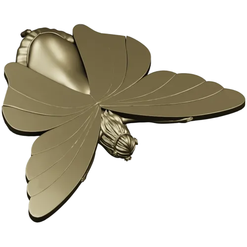 Petalwing Fairy - STL 3D model for CNC carving