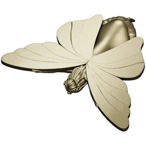 Petalwing Fairy - STL 3D model for CNC carving