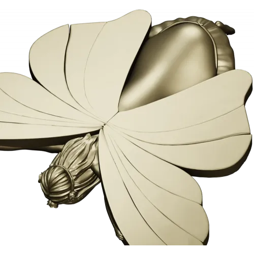 Petalwing Fairy - STL 3D model for CNC carving