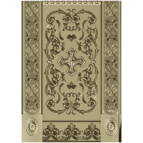 Ornamental Filenka Panel STL 3D Model