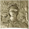 Thorned Muse - Portrait Relief STL for CNC