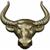 Buffalo Head STL 3D Model for CNC Milling