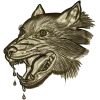Wolf Head Relief STL for CNC - Detailed 3D Model for Milling