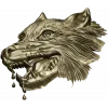 Wolf Head Relief STL for CNC - Detailed 3D Model for Milling