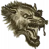Fenrir's Roar - Wolf Head STL 3D Model for CNC