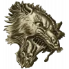 Fenrir's Roar - Wolf Head STL 3D Model for CNC