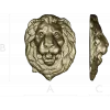 Королевская голова льва - 3D модель STL для ЧПУ