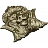 Lion Crest Relief - STL 3D Model for CNC Router