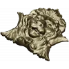 Lion Crest Relief - STL 3D Model for CNC Router