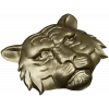 Tiger head relief STL for CNC milling - high-detail 3D model