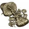 Mushroom Elder - 3D STL Relief for CNC