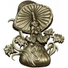 Mushroom Elder - 3D STL Relief for CNC
