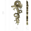 Ornamental Dragon STL for CNC - high-relief decorative 3D model