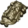 Baroque Grotesque Mask - STL 3D Model for CNC