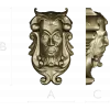 Baroque Grotesque Mask - STL 3D Model for CNC