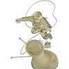 Soviet cosmonaut relief - STL 3D model for CNC