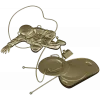 Soviet cosmonaut relief - STL 3D model for CNC