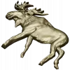 Рельефная 3D модель лося для ЧПУ (STL)