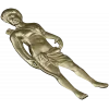 Classical Archer bas-relief STL for CNC milling