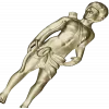 Classical Archer bas-relief STL for CNC milling