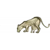 Lioness with Cub bas-relief STL - 3D model for CNC milling