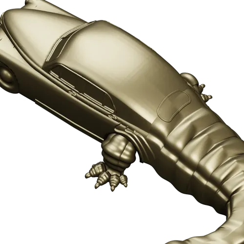 STL модель "РетроСкорпион" - 3D модель stl для ЧПУ