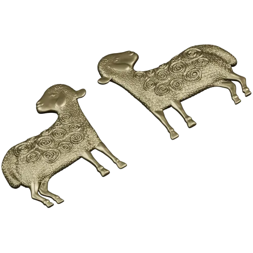 Овечка-узорник - 3D модель STL для ЧПУ