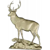 Благородный олень - 3D STL модель для ЧПУ