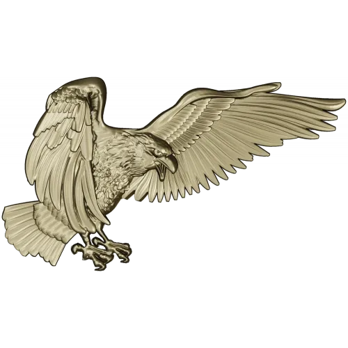 Soaring Eagle STL relief for CNC carving