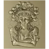 Панно "Ария Пекинской оперы" - 3D модель STL для ЧПУ