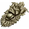 Mythic Chimera Head STL - High-Relief 3D Model for CNC