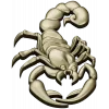 Scorpion 3D model STL for CNC router - Regal Scorpion
