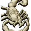 Scorpion 3D model STL for CNC router - Regal Scorpion