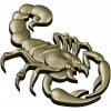 Scorpion 3D model STL for CNC router - Regal Scorpion