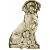 Devoted Retriever - detailed STL 3D model for CNC carving