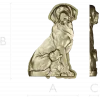 Devoted Retriever - detailed STL 3D model for CNC carving