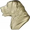 Labrador Retriever Head Relief - STL 3D Model for CNC