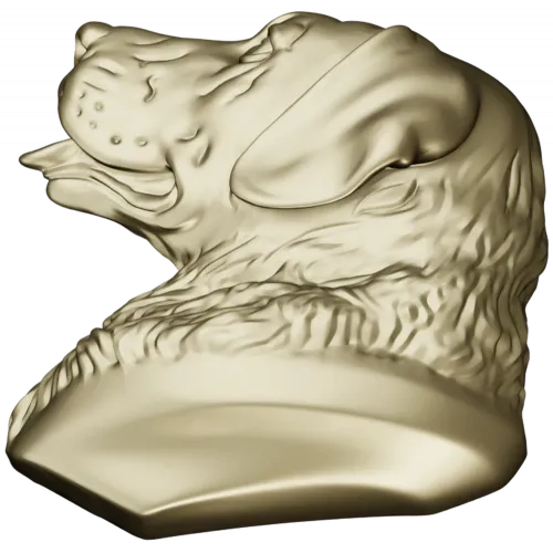 Labrador Retriever Head Relief - STL 3D Model for CNC