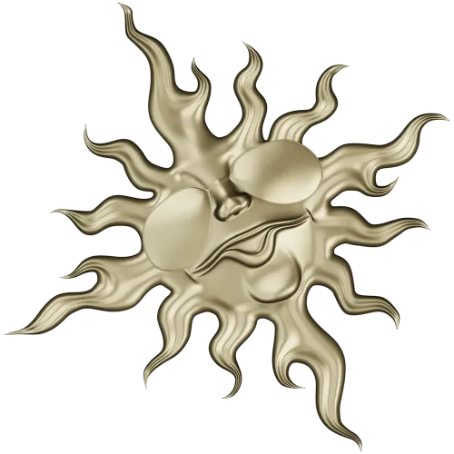 Sunface with Sunglasses - high-relief 3D STL model for CNC carving