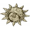 Radiant Sunling - Sun Face High-Relief STL