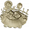 Sunny Accordion Elders - STL 3D model for CNC relief carving