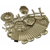 Sunny Accordion Elders - STL 3D model for CNC relief carving