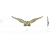 Owl in Flight - STL 3D model for CNC relief carving