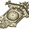 Ornate Wall Clock STL Model for CNC Milling