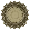 Ornate Classic Clock Face STL Model for CNC Milling