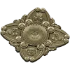 Ornate Clock Face Rosette 3D Model STL for CNC Milling