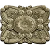 Ornate Clock Face Rosette 3D Model STL for CNC Milling