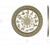 Chinese Zodiac Clock Face STL Model for CNC