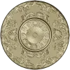 Regal Sunburst Medallion 3D STL Model for CNC Milling